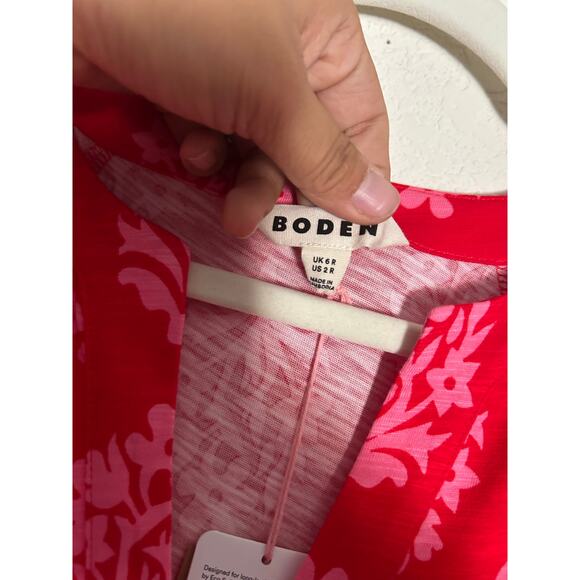 Boden Piper Short Jersey Dress - Picture 2 of 6